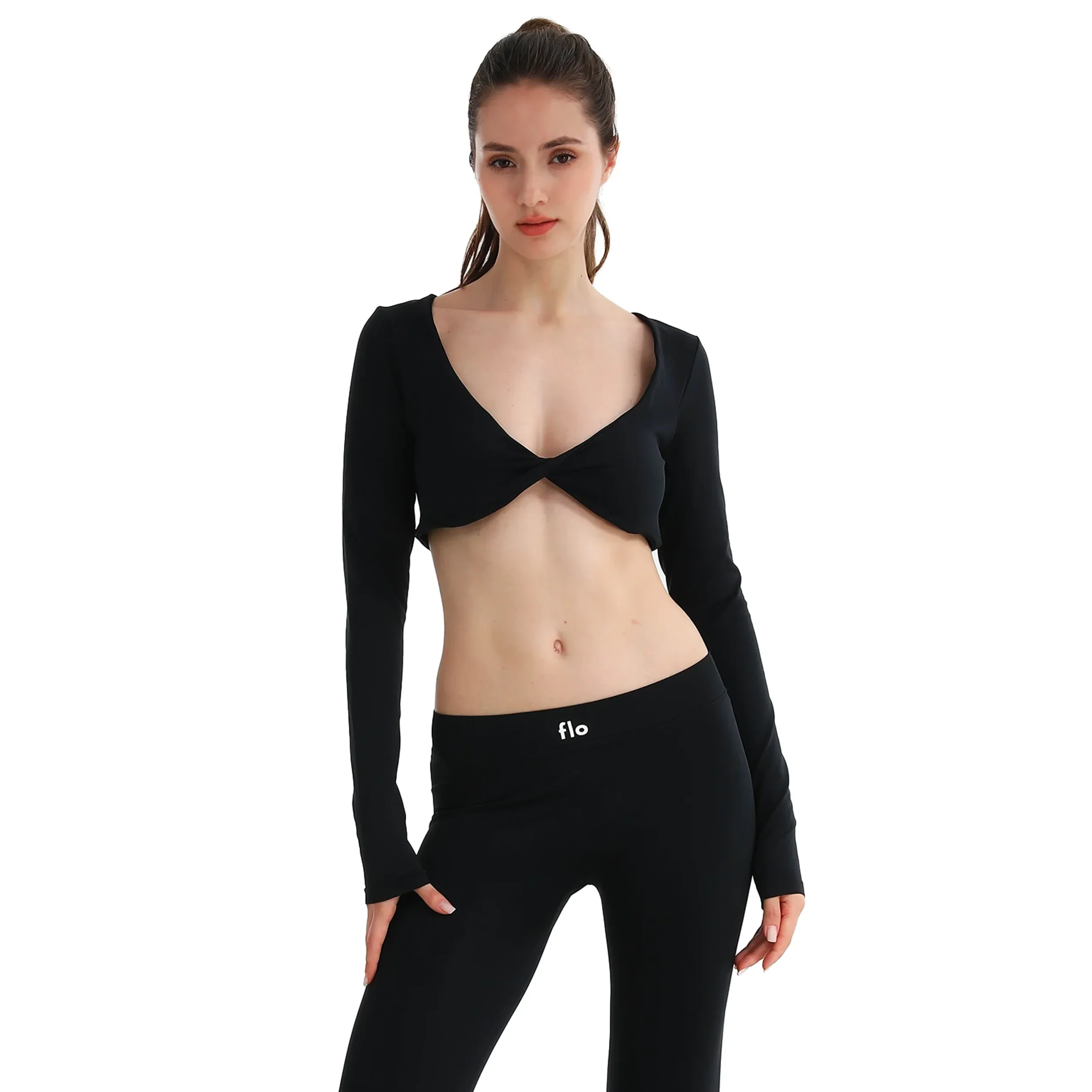 Core Wrap Crop Top - Image 10