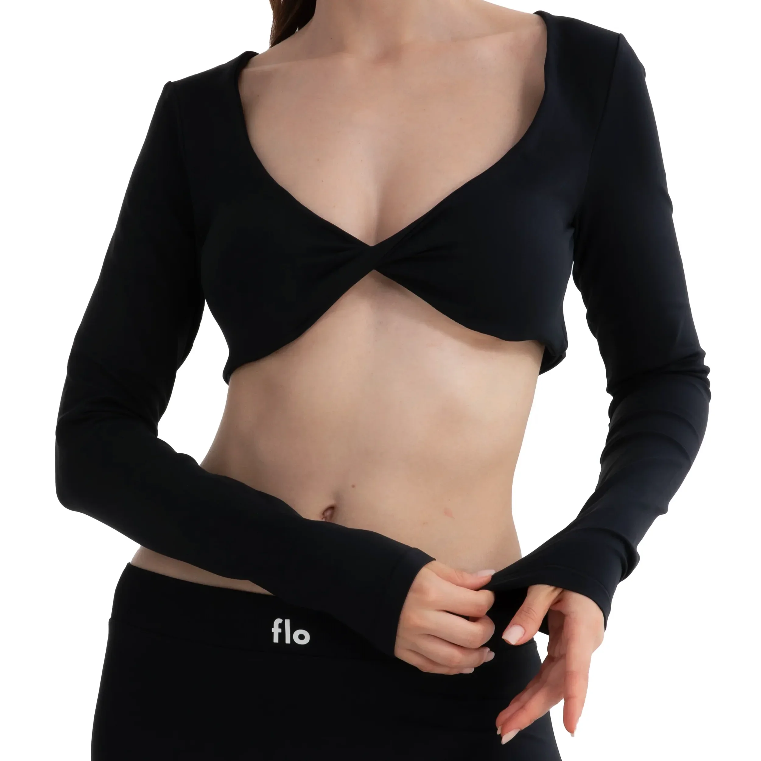 Core Wrap Crop Top - Image 11