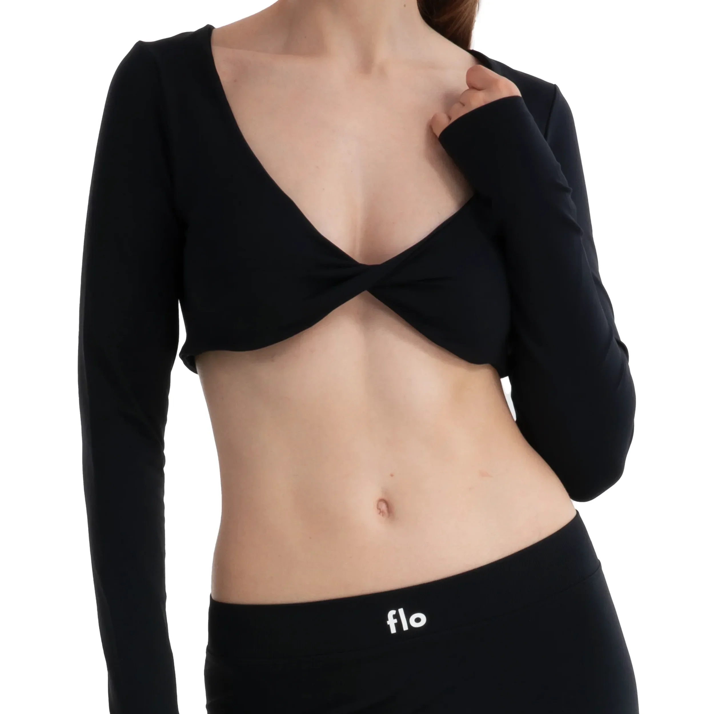 Core Wrap Crop Top - Image 12