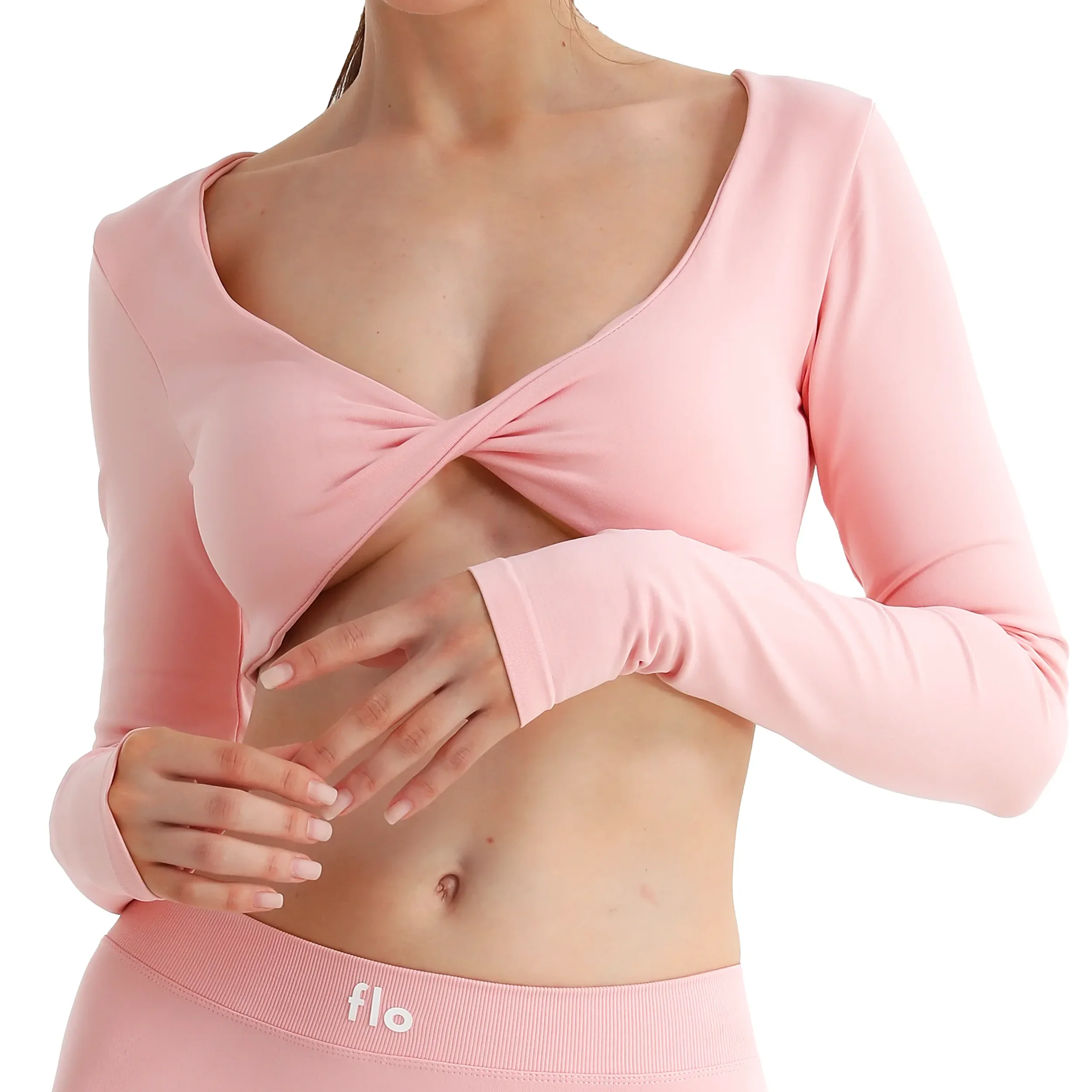 Core Wrap Crop Top - Image 13