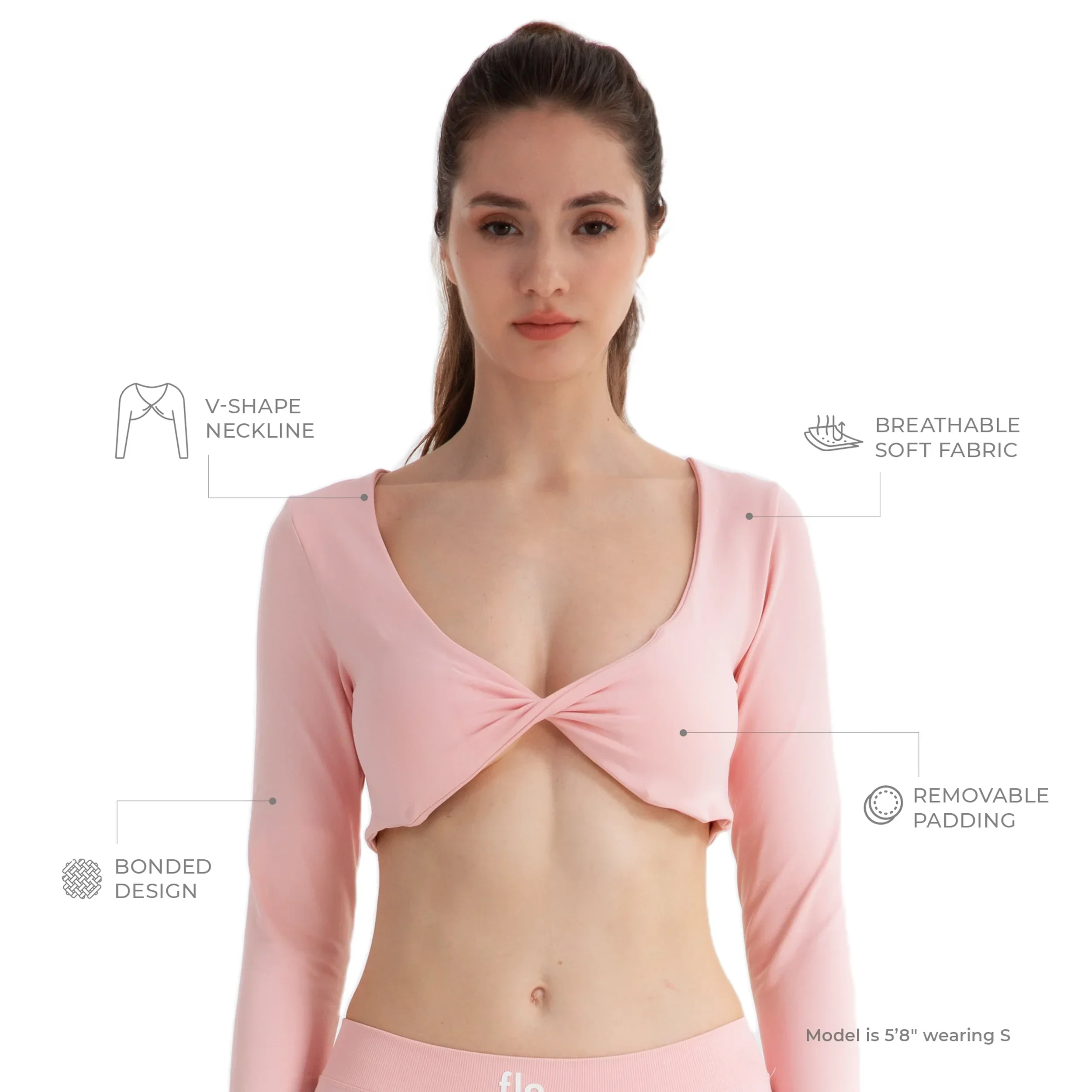 Core Wrap Crop Top - Image 14