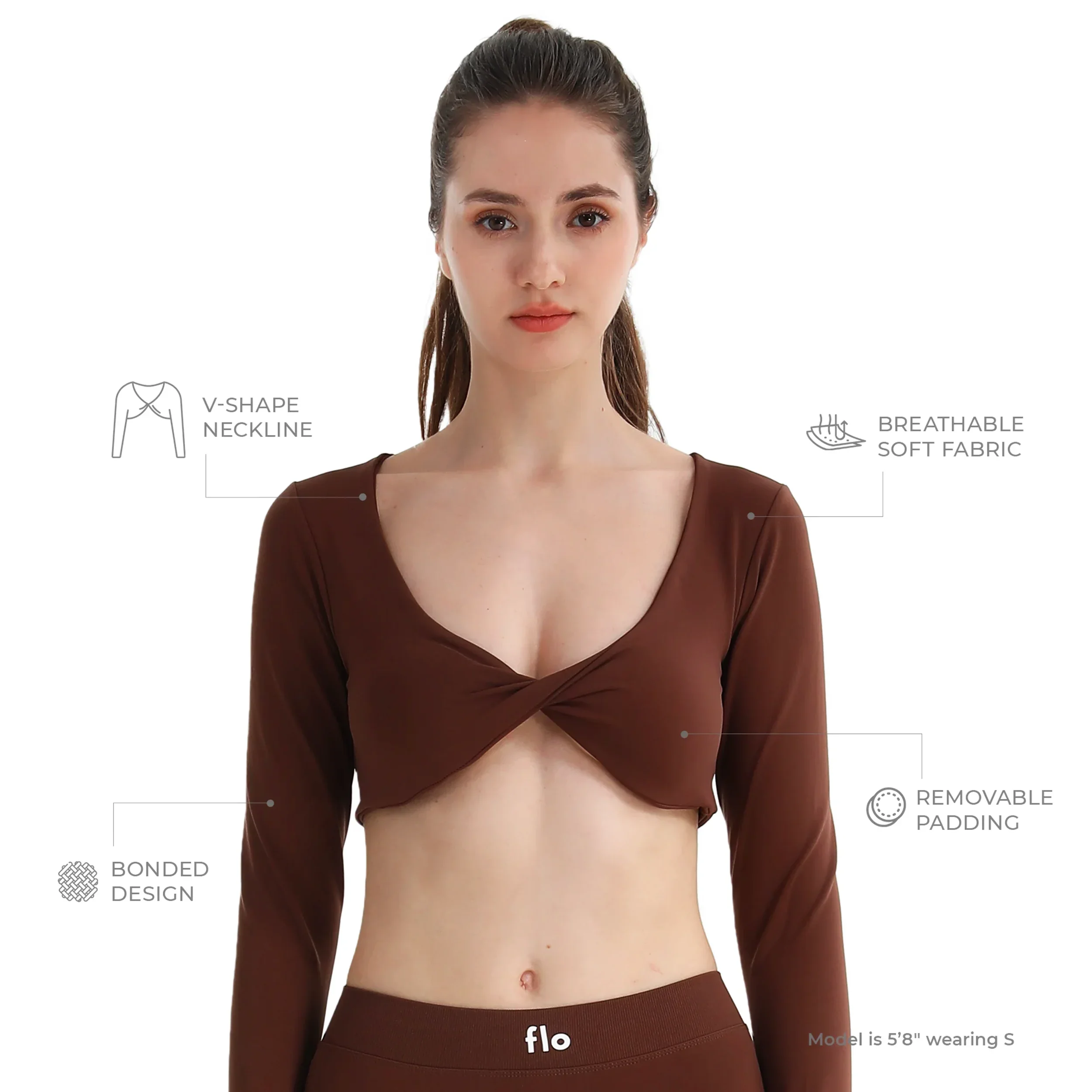 Core Wrap Crop Top - Image 20