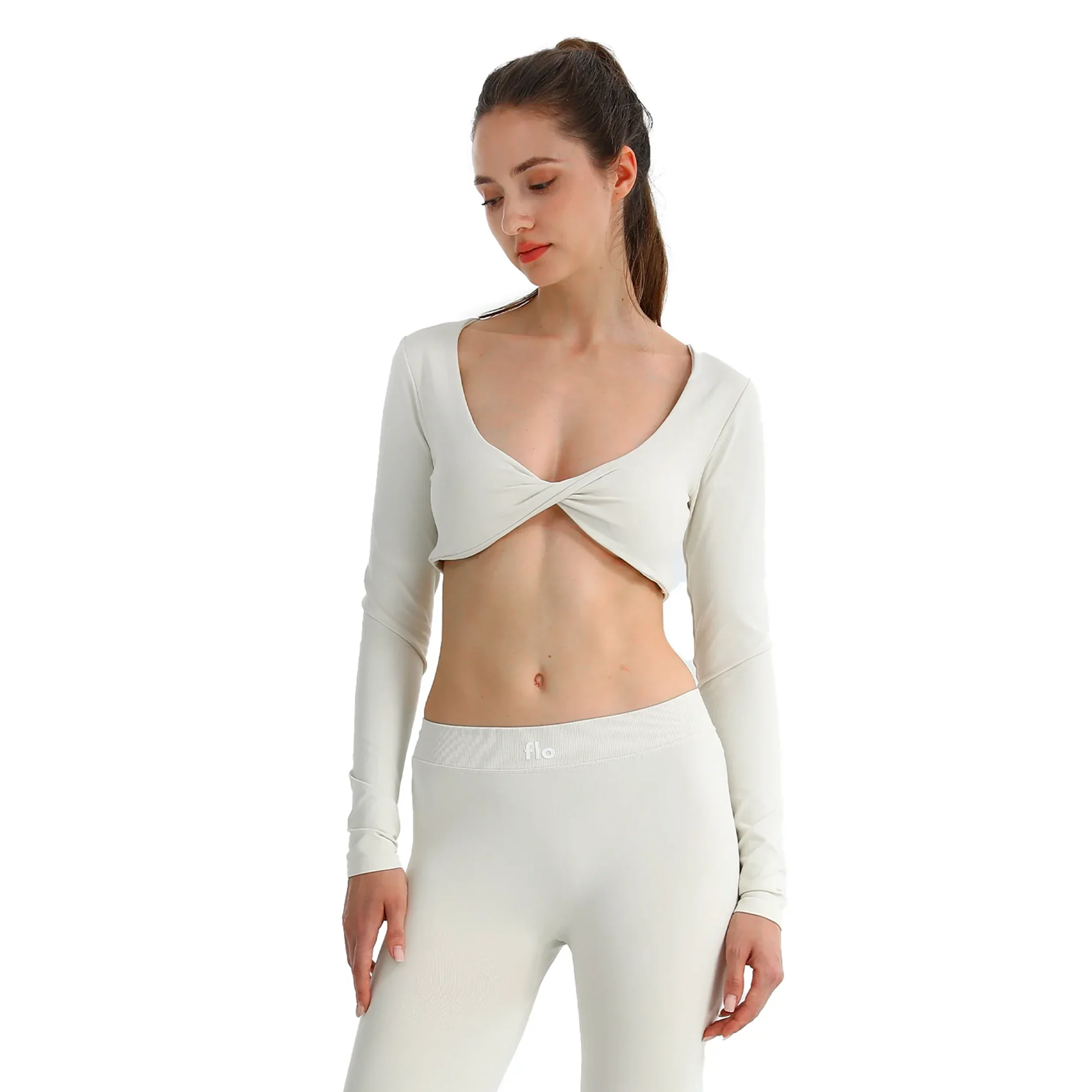 Core Wrap Crop Top - Image 4