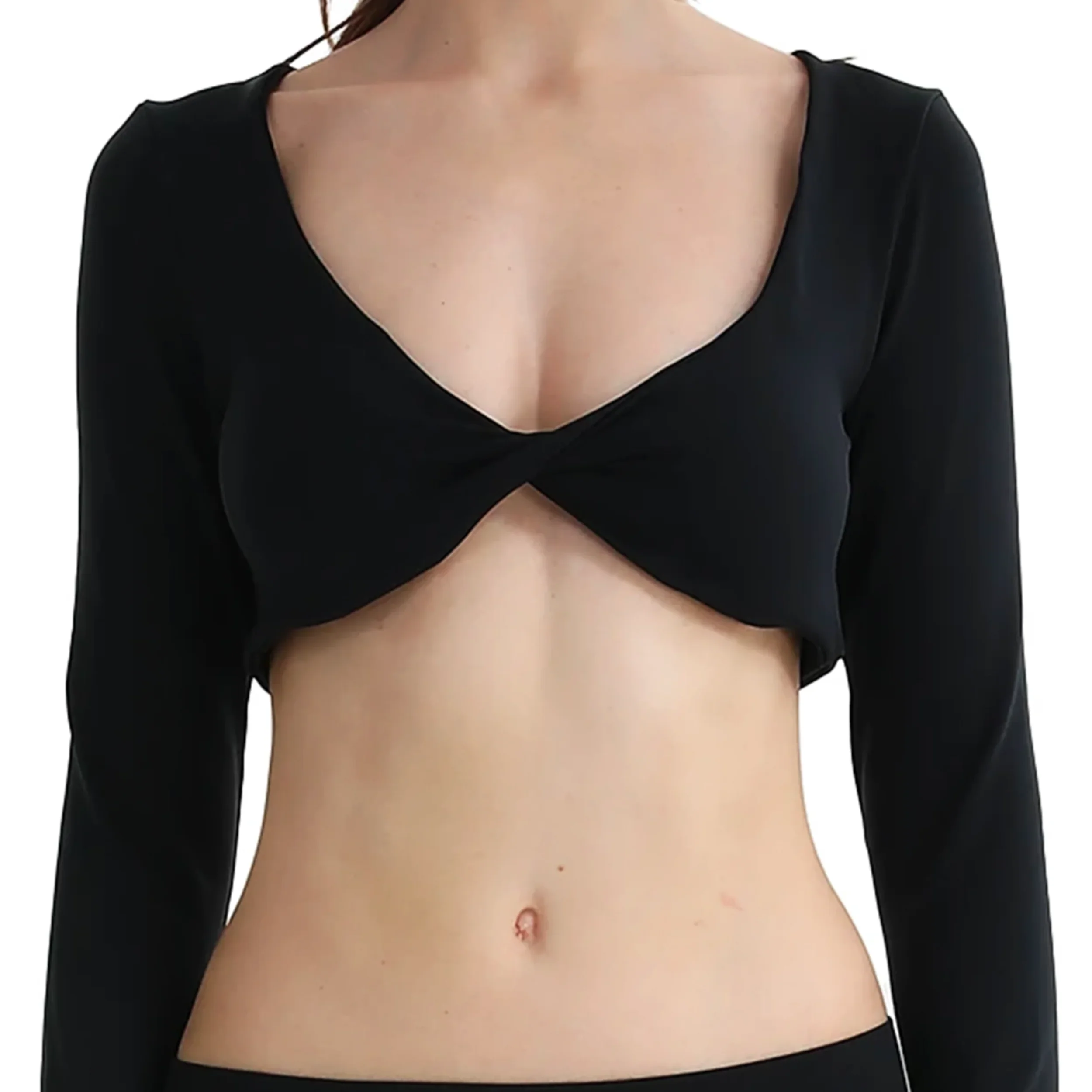 Core Wrap Crop Top - Image 7
