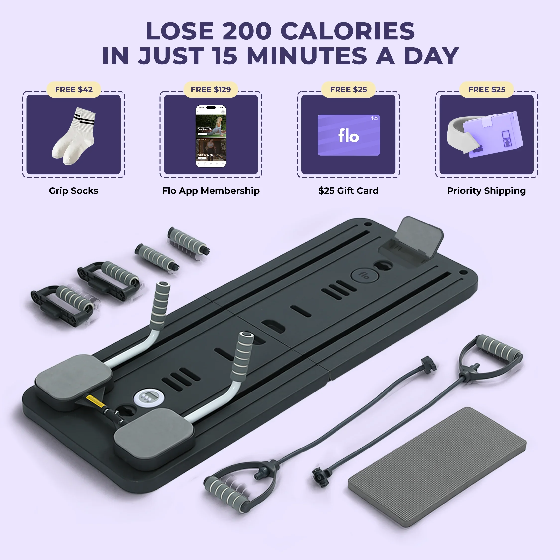 Flo Portable Pilates Reformer - Image 3