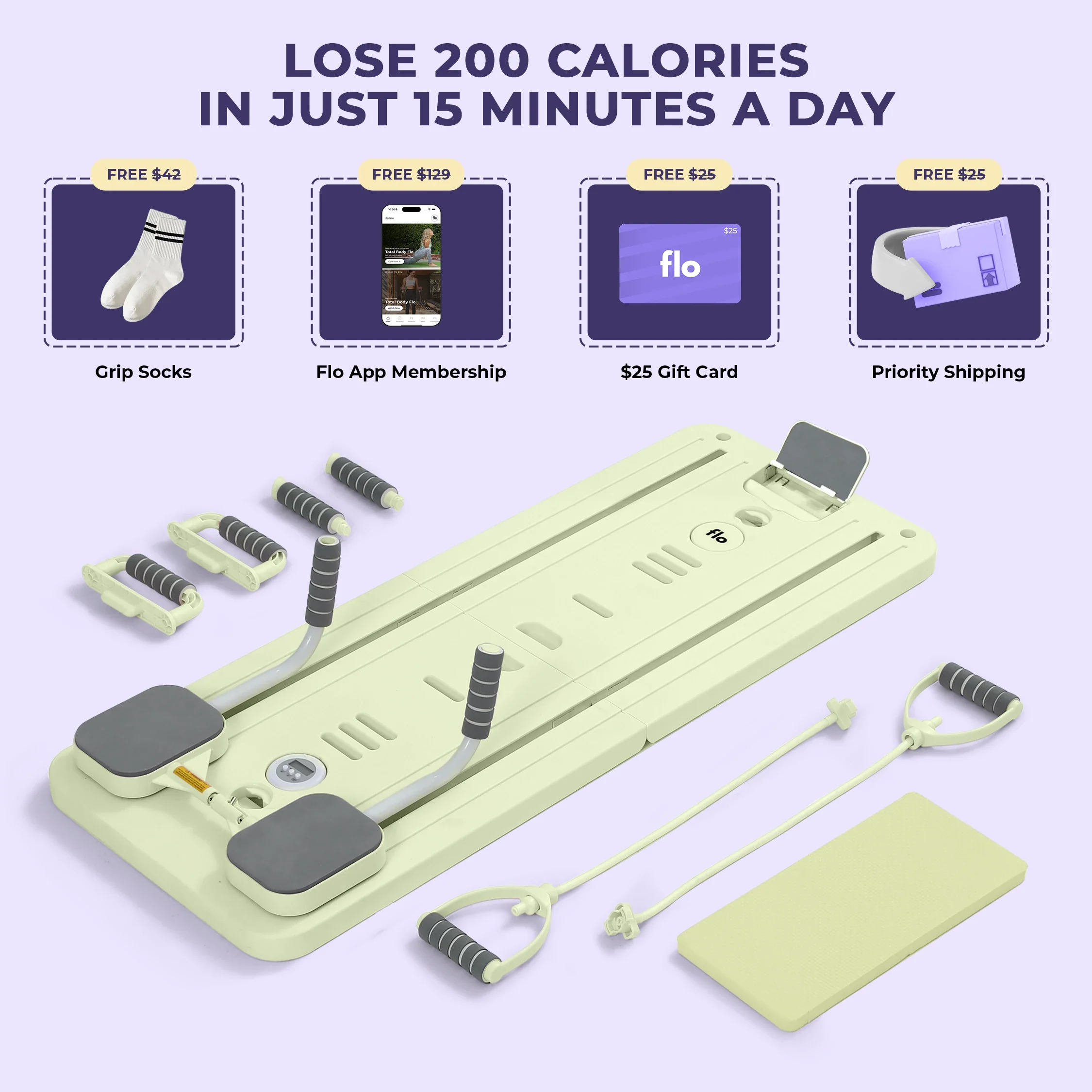 Flo Portable Pilates Reformer - Image 5