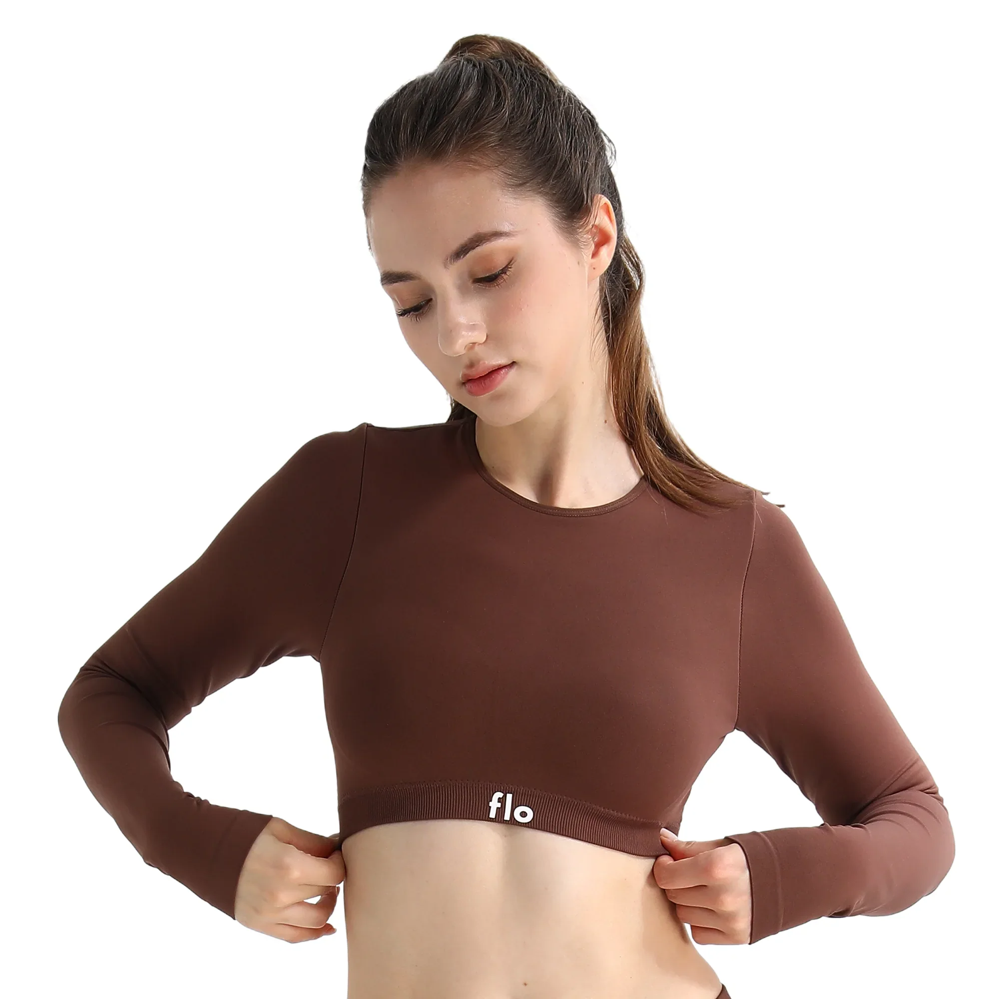 Form Long Sleeve Crop Top - Image 27