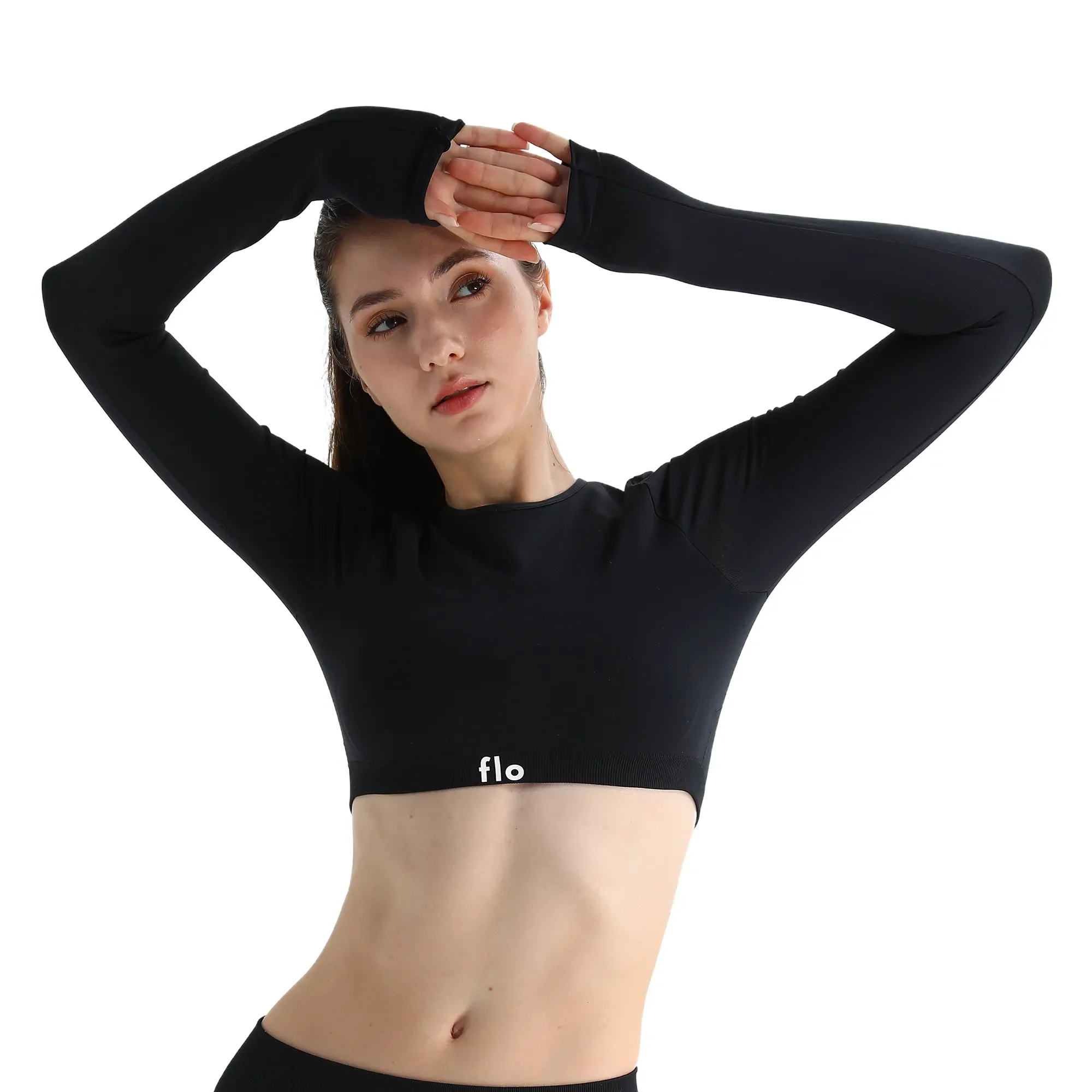 Form Long Sleeve Crop Top - Image 9