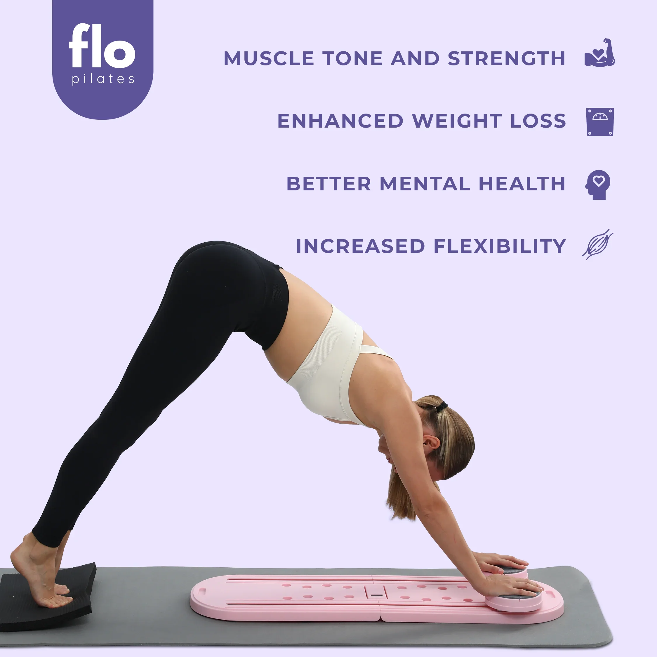 Portable Pilates Reformer Pro - Image 3